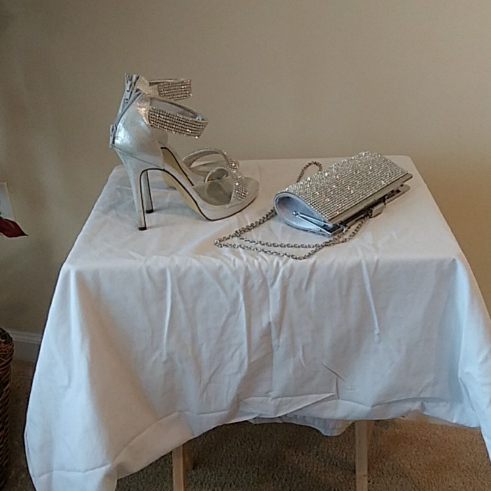 Shoes w/ Matching Clutch